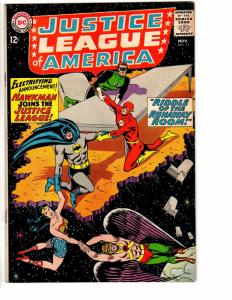 JUSTICE LEAGUE OF AMERICA 31 FINE Nov 1964 COMICS BOOK