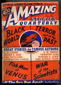 PULP:  Amazing Stories Quarterly Pulp Fall 1940- Fish Men of Venus