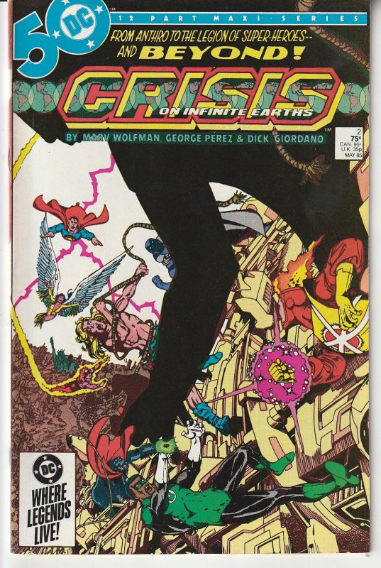 Crisis on Infinite Earths # 1,2,3,4,5,6,7,8