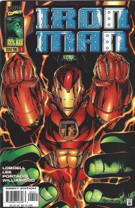 Iron Man #1 Variant Cover (1996) b1