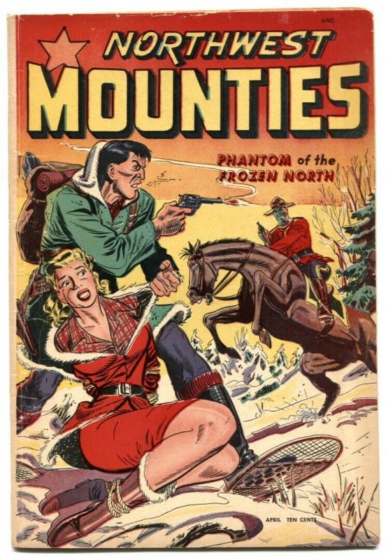 Northwest Mounties #3 1949- MATT BAKER-- Sky Chief  VG