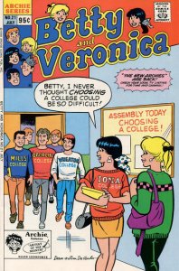 Betty and Veronica #21 VG ; Archie | low grade comic College Selection Cover