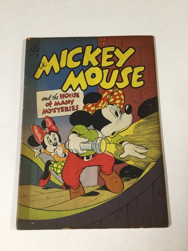 Dell Four Color Comic Mickey Mouse 116 4.0 Vg Very Good Golden Age