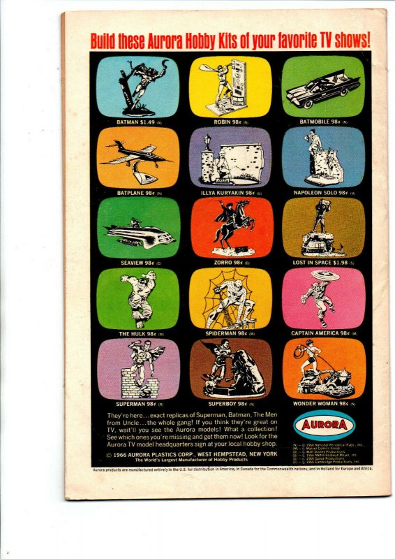 Strange Adventures #197 - DC Sci-Fi Horror - 1967 - Fine/Very Fine)