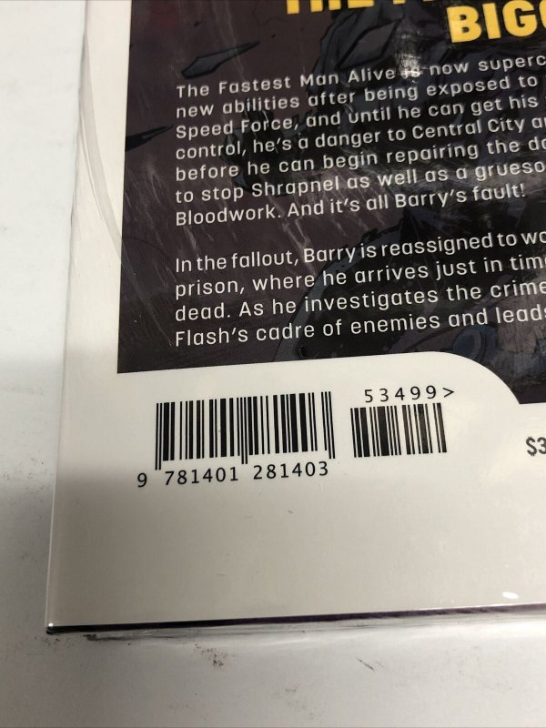 The Flash Rebirth The Deluxe Edition Vol.3 (2018) DC  HC Williamson Sealed!