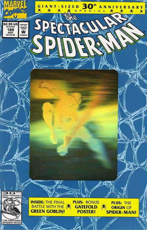 Spectacular Spider-Man, The #189 (2nd) VF/NM; Marvel | save on shipping - detail