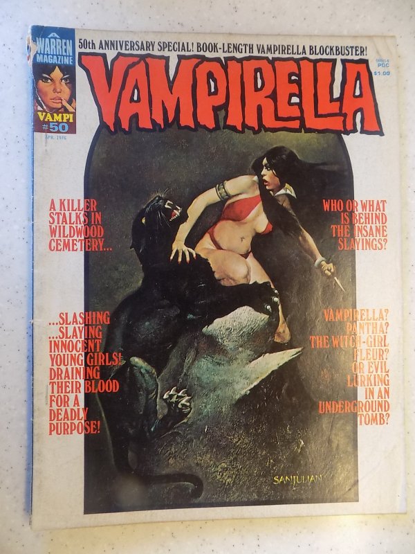 VAMPIRELLA # 50 WARREN RARE HORROR MONSTERS