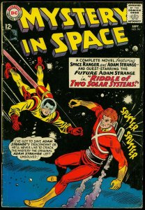 Mystery in Space #94 1964- Space Ranger & Adam Strange team up VG-