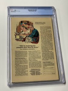 Fantastic Four 52 cgc 4.5 ow/w pages marvel 1966