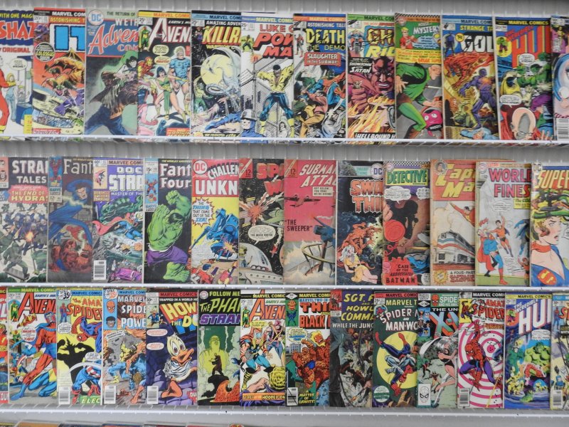 Huge Lot 160+ Silver/Bronze Comics W/Hulk, Fantastic Four, X-Men+ See Descript!!