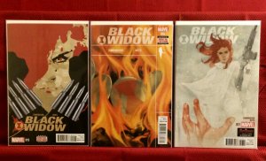 Black Widow Comic Lot 2016 Issues #1-12 NM, and 2014 #'s 1-20 NM 