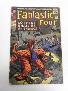 Fantastic Four #43 (1965) FR/GD  moisture stains, 2 in cumulative spine split