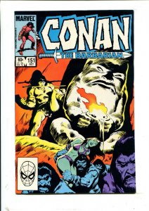 Conan the Barbarian #151 - John Buscema Cover Art and Story. (9.2) 1983