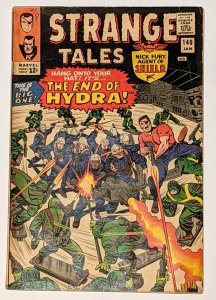 Lot of 4 Strange Tales #140, 144, 155, 174 Doctor Strange