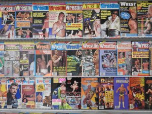 Huge Lot 100+ Vintage Wrestling Magazines W/ Flair, Rock, Hulk, Macho Man+ NICE!