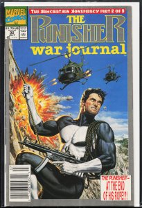 The Punisher War Journal #32 Newsstand Edition (1991) Punisher
