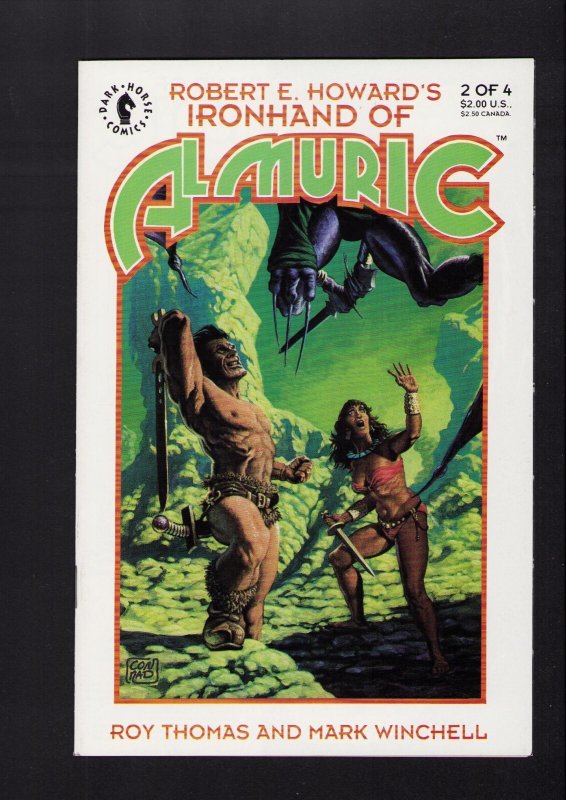 Robert E. Howard's Ironhand Of Almuric #1-4 - THREE PIECE LOT! (9.0/9.2) 1991