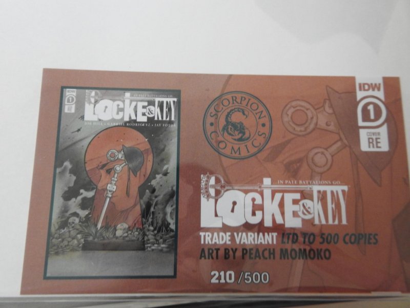Locke & Key #1 Trade Variant LDT 500 W/ COA