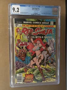 Red Sonja #1 CGC 9.2