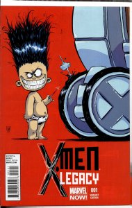 X-Men Legacy #1 Marvel Babies Variant by Skottie Young (2012) Legion
