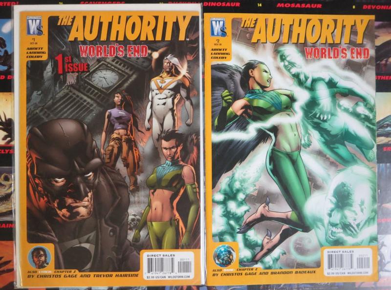 Authority Mini-Library Garth Ennis laugh riot Kev Hawkins Apollo Lot of 18 