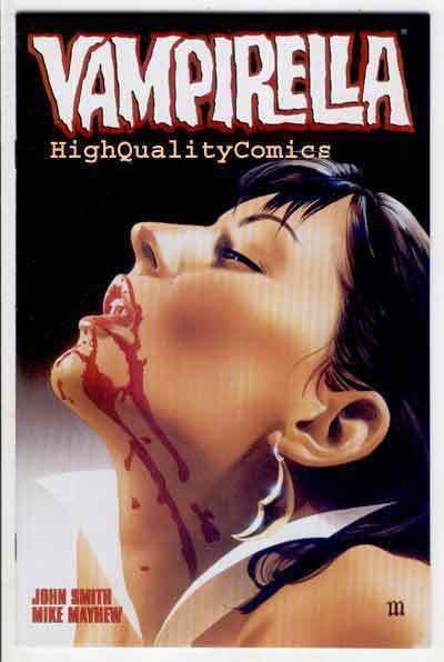 VAMPIRELLA #5, NM-, Femme Fatale, Fangs, Blood, Bite, 2001,more Vampire in store