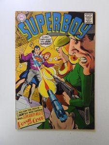 Superboy #149 (1968) VG+ condition top staple detached from cover