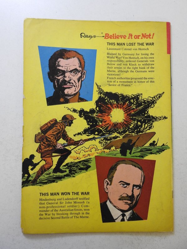 Ripley's Believe it or Not! True War Stories #1 (1965) VG Condition 1 in...