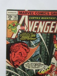 Avengers #165 1st Appearance of Henry Gyrich 1977 Marvel Comics FN