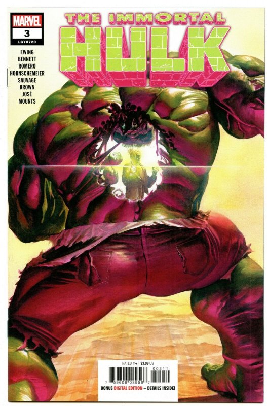 Immortal Hulk 3 Sep 2018 NM- (9.2)