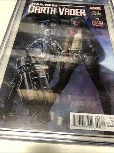 Star Wars: Darth Vader (2015) # 3 (CGC 9.6) Marvel Comics • Keron Gillen •Granov
