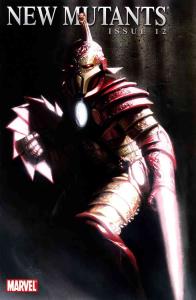 New Mutants (3rd Series) #12B VF/NM ; Marvel | Dell'Otto Iron Man variant