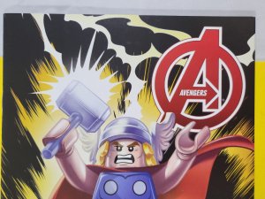 Avengers #21 Lego Leonel Castellani 1:25 Variant 2013 Marvel Comics