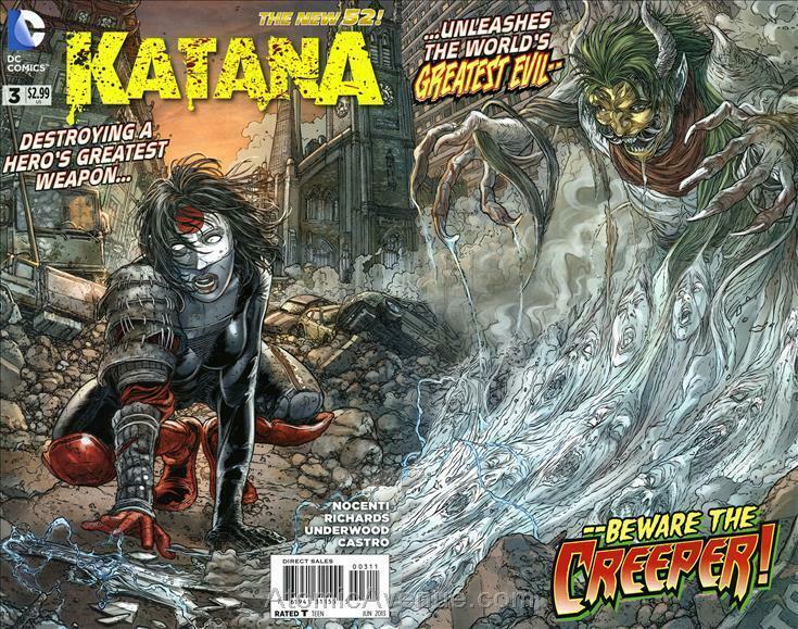 Katana #3 VF/NM; DC | save on shipping - details inside