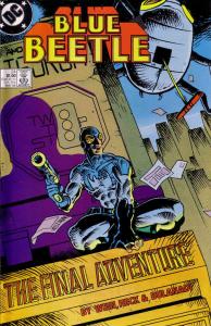 Blue Beetle (3rd Series) #24 VF/NM ; DC | Len Wein Last Issue