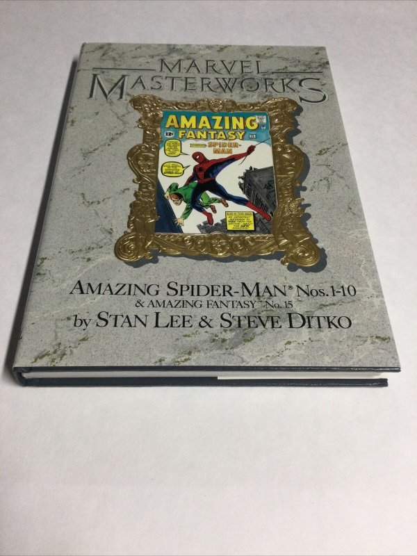 Marvel Masterworks Vol 1 Spider-Man Amazing Fantasy 15 ASM 1-10 1st Print Nm