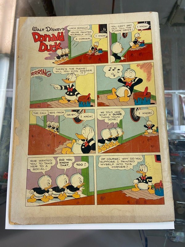 Dell Four Color 422 GD/GD+ Donald Duck the Gilded Man