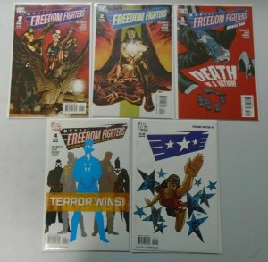 Freedom Fighters 2nd series set:#1-9 8.0 VF (2010) 