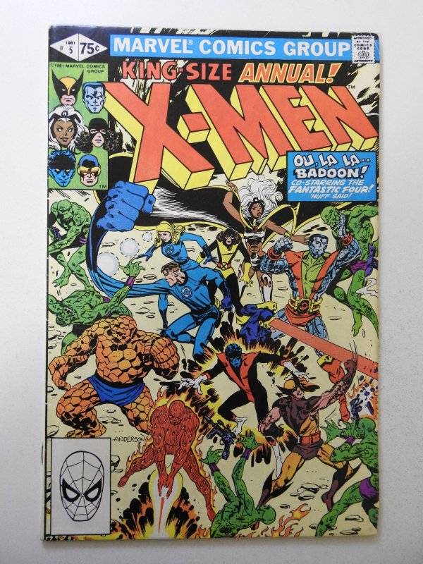 X-Men Annual #5 (1981) VG+ Condition