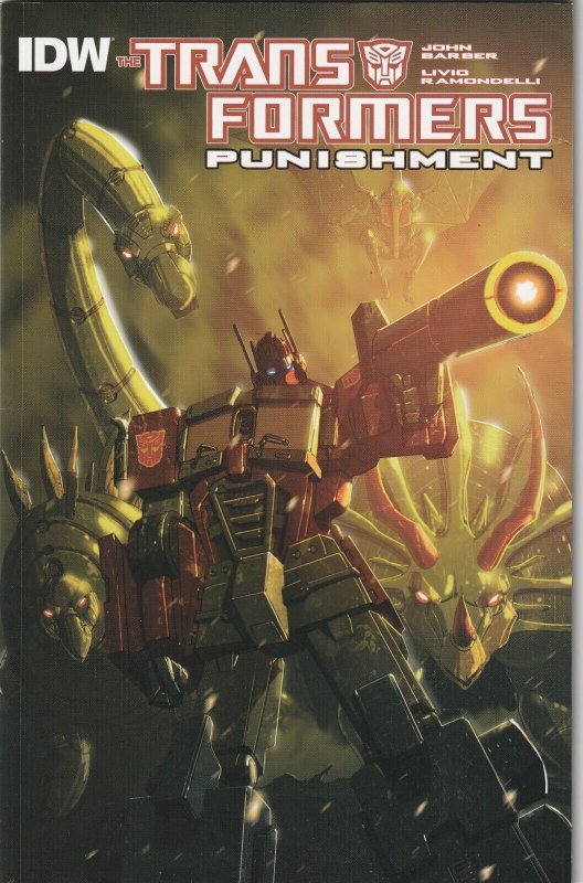 The Transformers: Punishment # 1 Trade Paper Back NM IDW 2015 [S7]