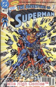 ADVENTURES OF SUPERMAN (#0,#424-649) (1987 Series) #468 NEWSSTAND Fine