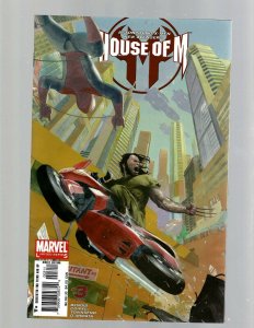 10 House Of M Marvel Comic Books # 1 2 3 4 5 6 7 8 + Day After 1 + Secrets 1 HY5