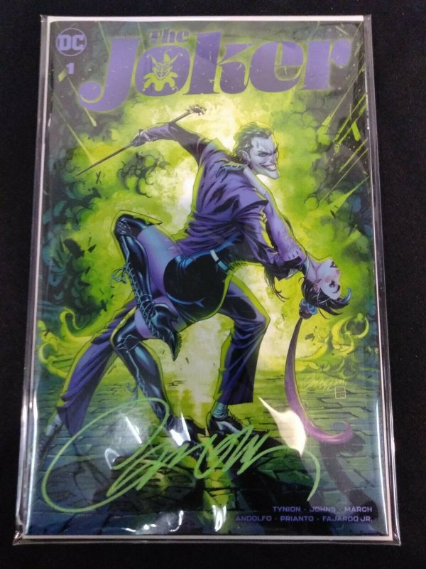 The Joker #1 SET OF 3 CAMPBELL VARIANTS SIGNED SEALED WITH COA