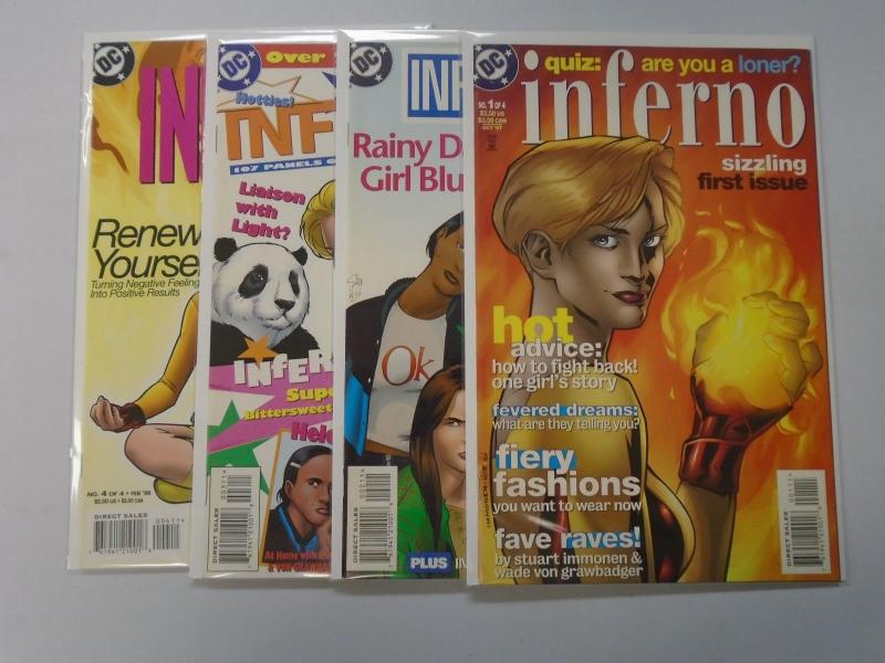 Inferno set #1 to #4 4 books 8.0 VF (1997)