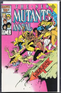 The New Mutants Annual #2 (1986) New Mutants [Key Issue]
