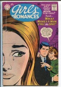 Girls' Romances #129 1967-DC-fashions-1967 Corvette and T-Bird-VG