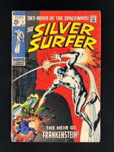 The Silver Surfer #7 (1969) VG The Heir of Frankenstein!