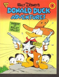 Gladstone Comic Album #5 ~ Walt Disney's Donald Duck Adventures ~ (7.5) WH