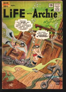 Life With Archie #7 1961-Valentine cover-Betty & Veronica appear-VG-