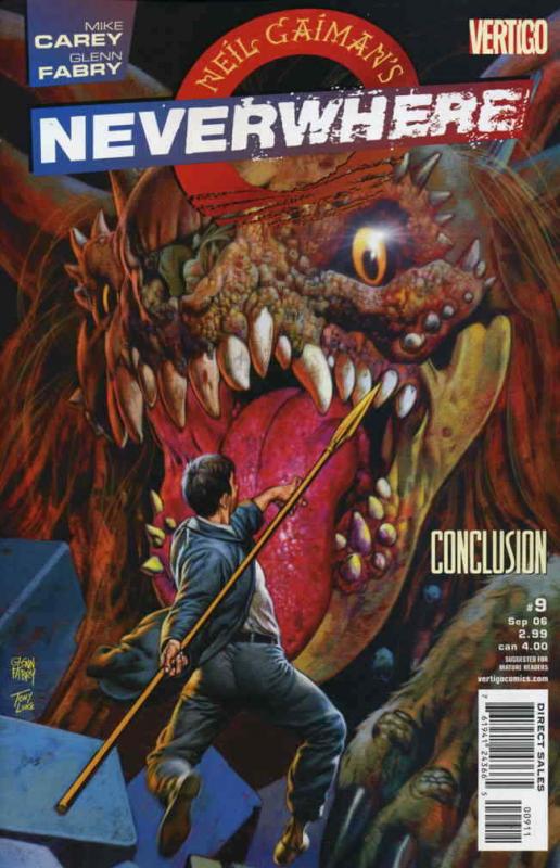 Neverwhere (Neil Gaiman’s…) #9 FN; DC/Vertigo | save on shipping - details insid